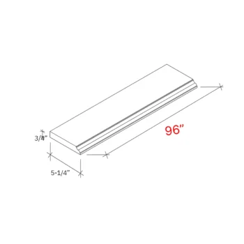 Base Board 96Wx5-1/4Hx3/4D