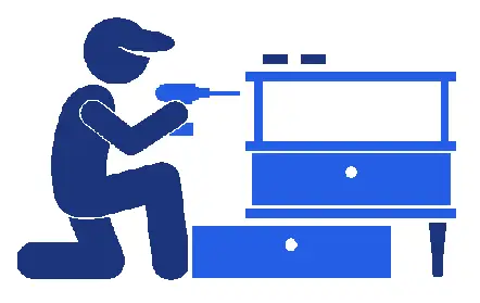 Easy to assemble rta cabinets