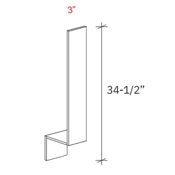 Base Filler width 3w - 6w