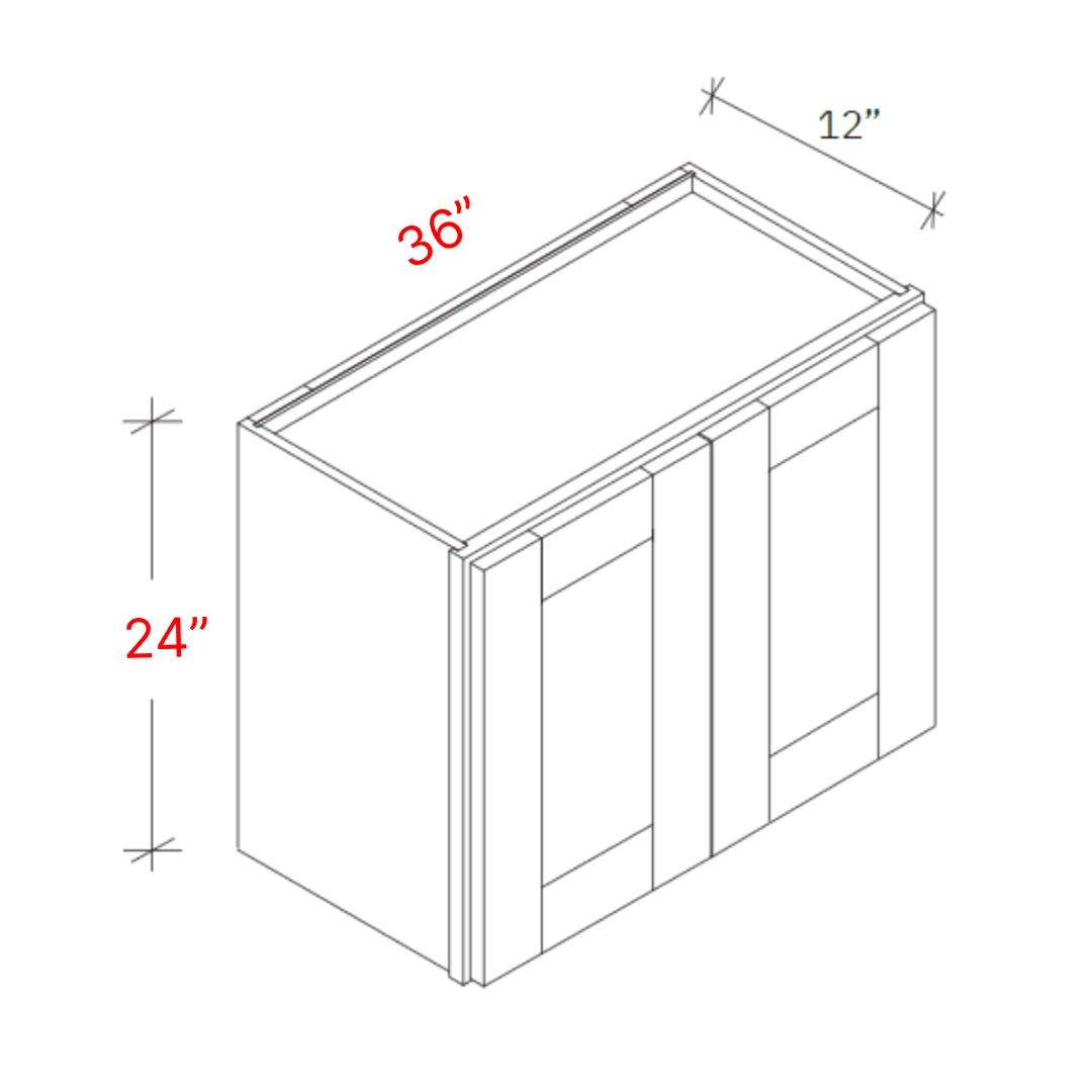 Bridge Cabinets 12 Depth 36Wx24Hx12D