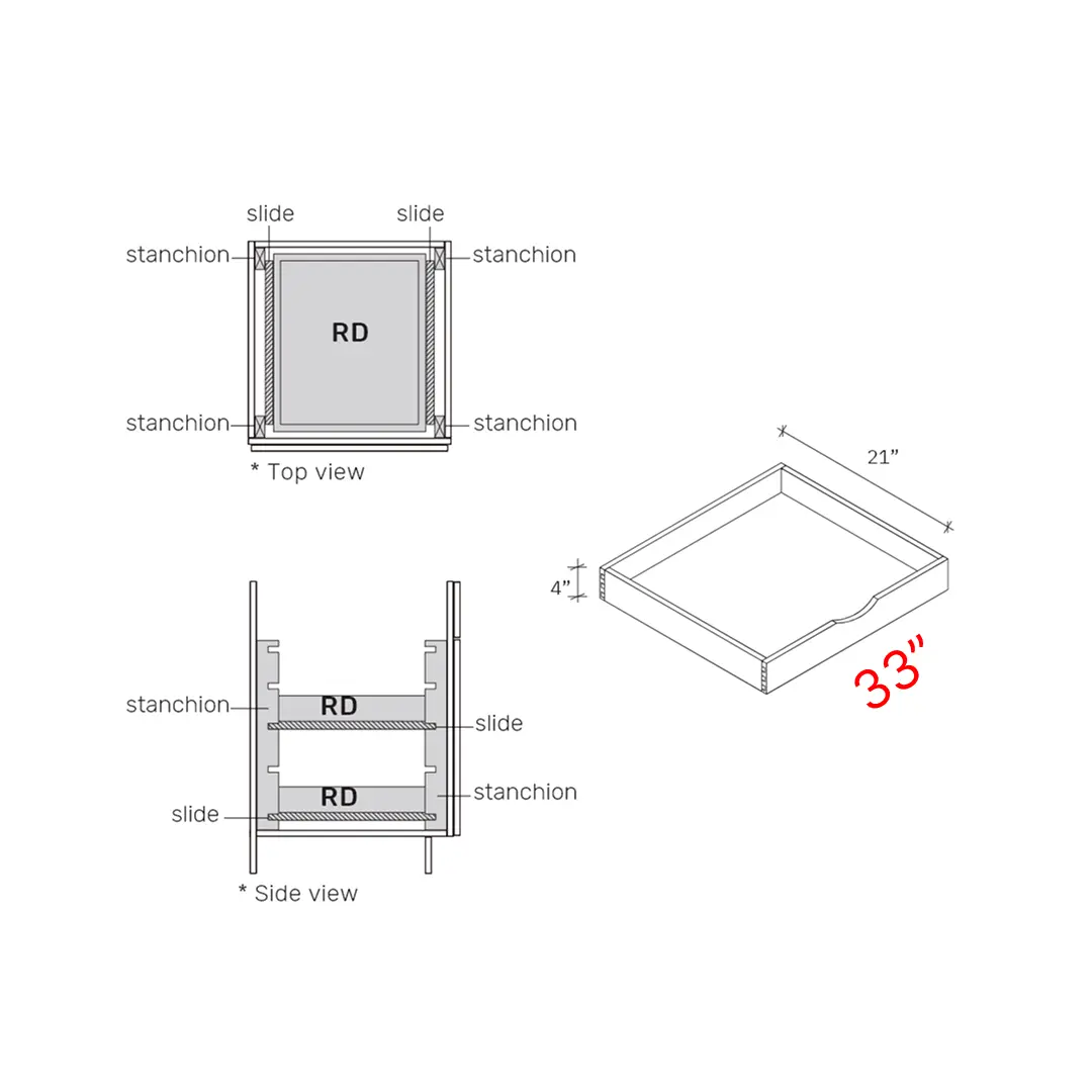 Shaker Grey 33_ Roll Out Tray (1)