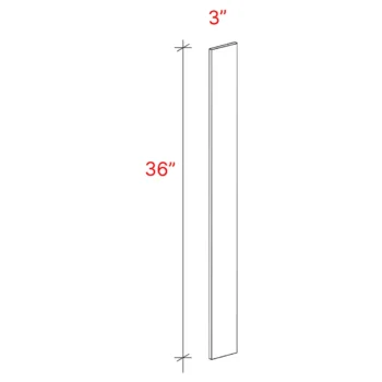 Shaker Natural Universal Filler 3" X 36"