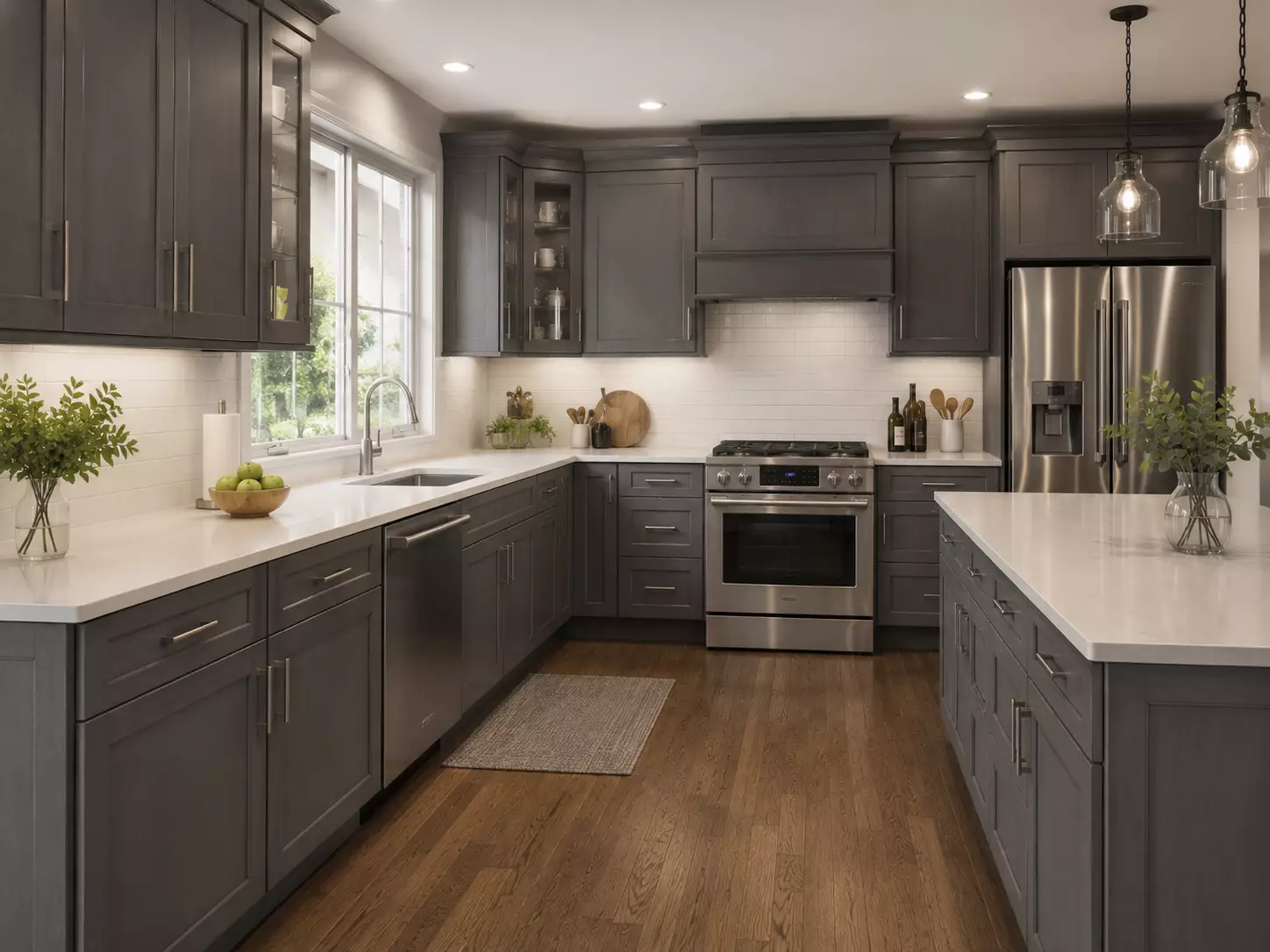 Premium all-plywood cabinetry at our Cleveland Ohio warehouse