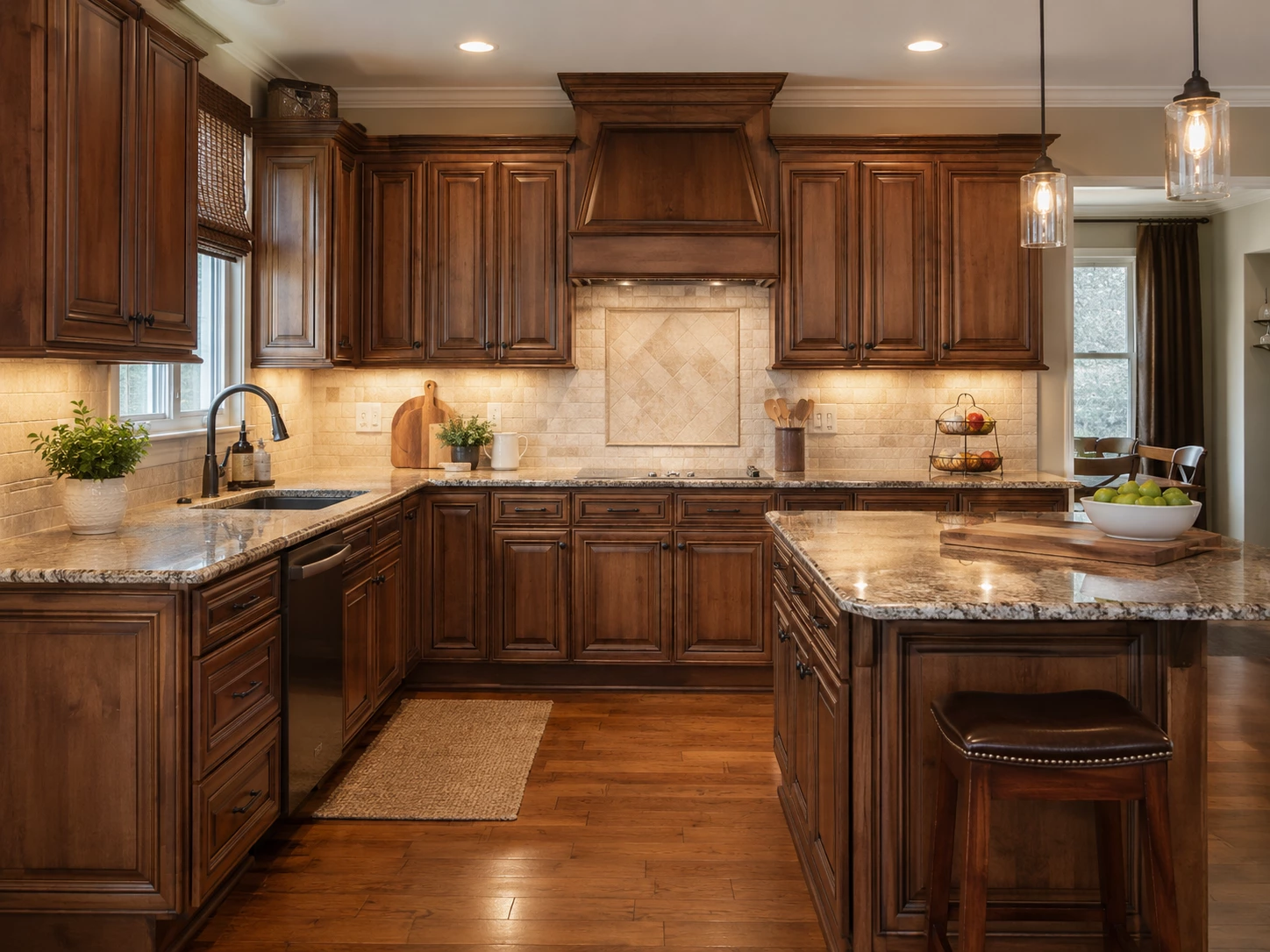 Charleston Saddle kitchen cabinets in a Cleveland Ohio kitchen