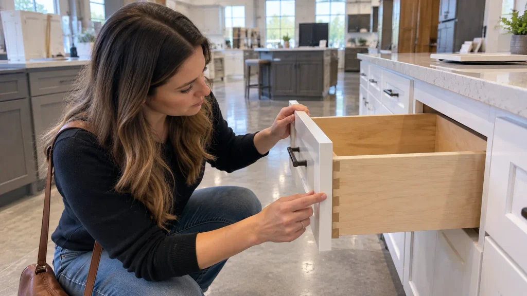 discount kitchen cabinets showroom inspection parma heights
